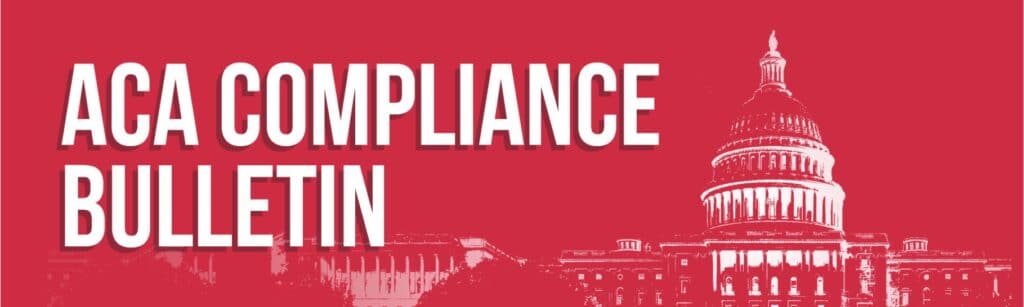 ACA compliance bulletin
